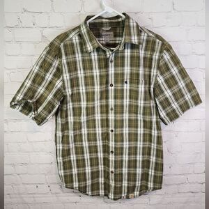 Men's Carhartt "relaxed fit" button-down shirt, size Medium